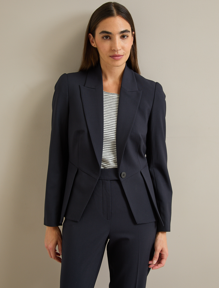 Cefinn Audrey Wool Jacket - Navy Jacket