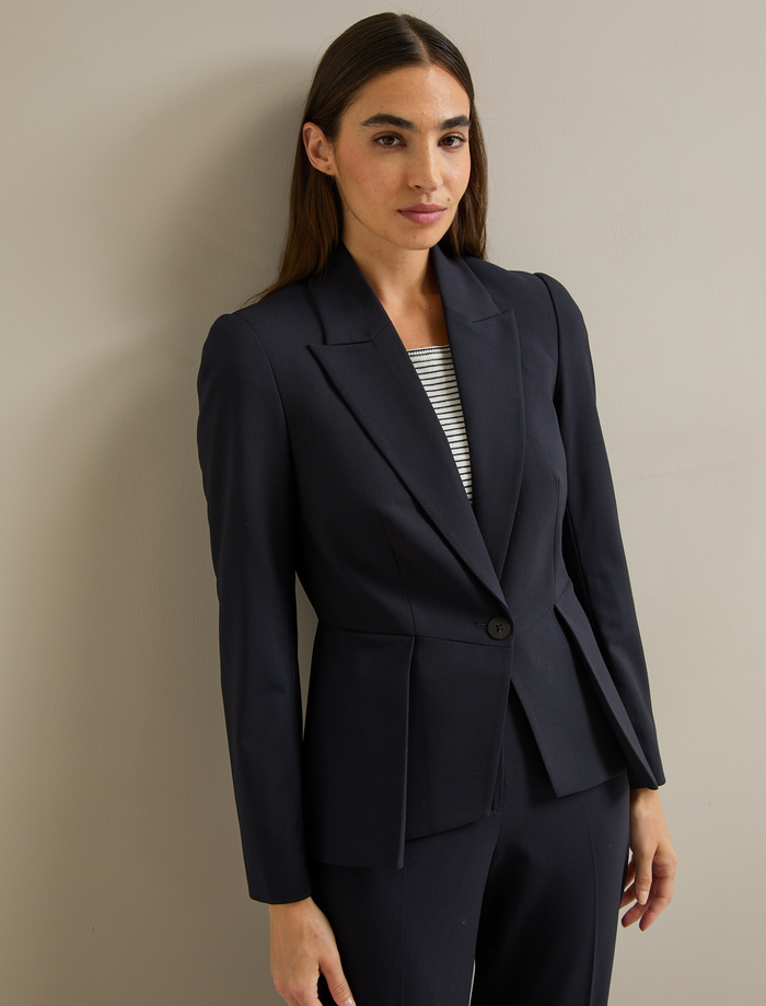 cefinn Audrey Wool Jacket - Navy Jacket
