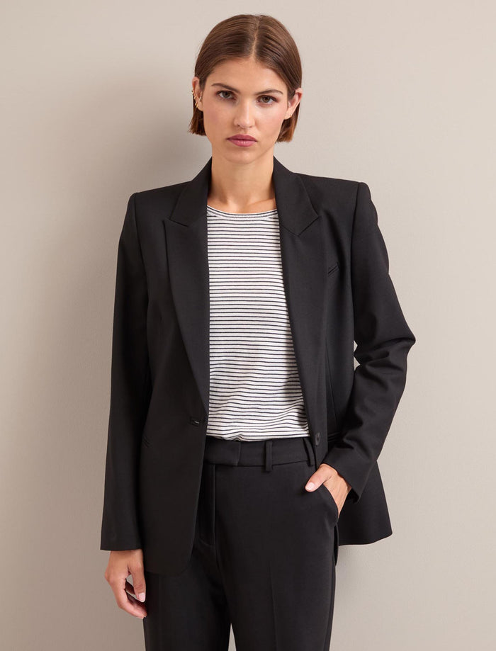 Cefinn Jamie New Wool Blazer - Black Jacket