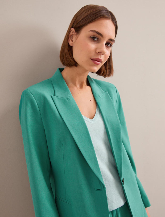 Cefinn Jamie New Wool Blazer - Mint Green Jacket