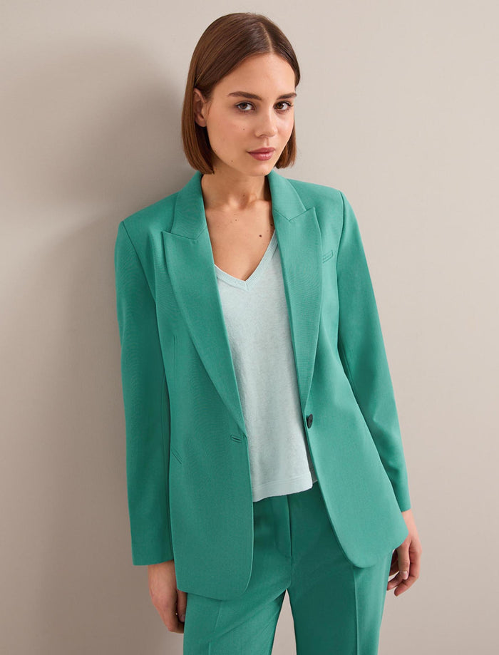 cefinn Jamie New Wool Blazer - Mint Green Jacket
