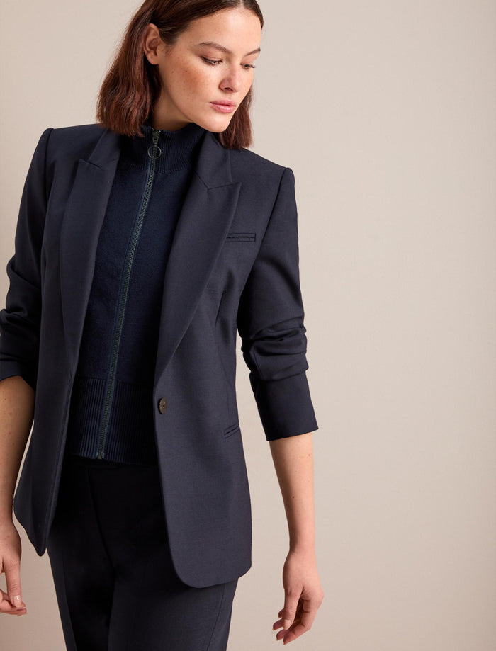 Cefinn Jamie New Wool Blazer - Navy Jacket