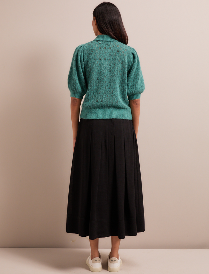 Cefinn Jolie Alpaca Blend Jumper - Sage Green Knit