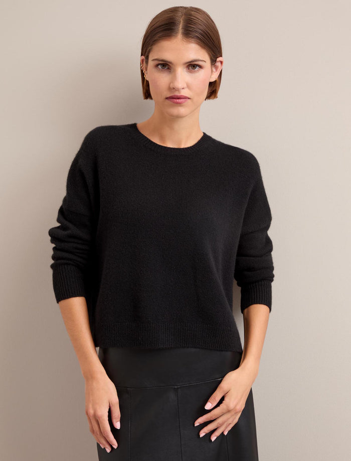 Cefinn Lainey Cashmere Jumper - Black Knit