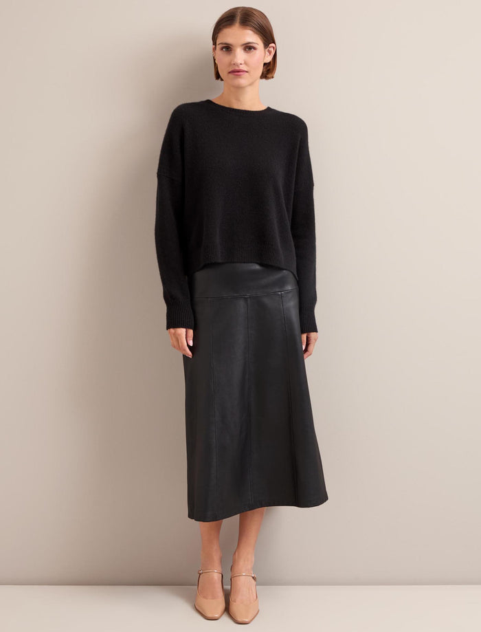 Cefinn Lainey Cashmere Jumper - Black Knit