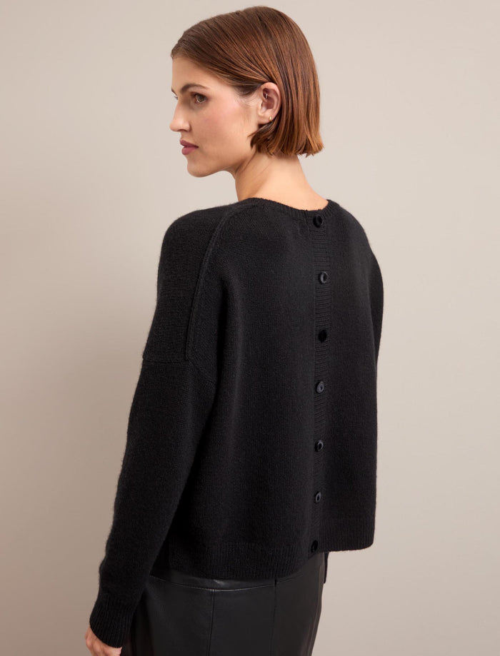 cefinn Lainey Cashmere Jumper - Black Knit