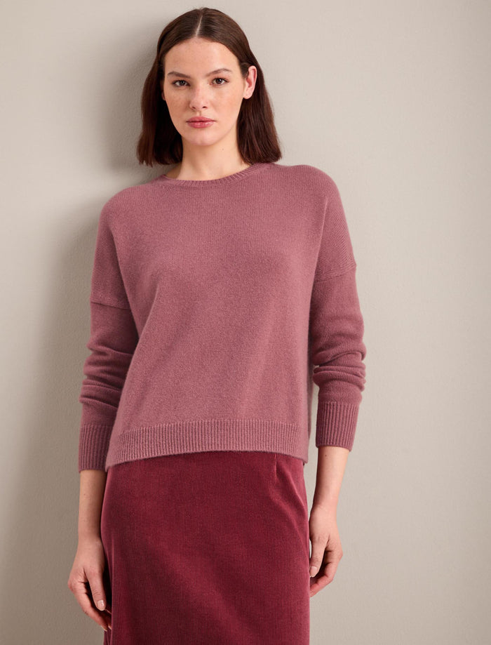 Cefinn Lainey Cashmere Jumper - Blush Knit