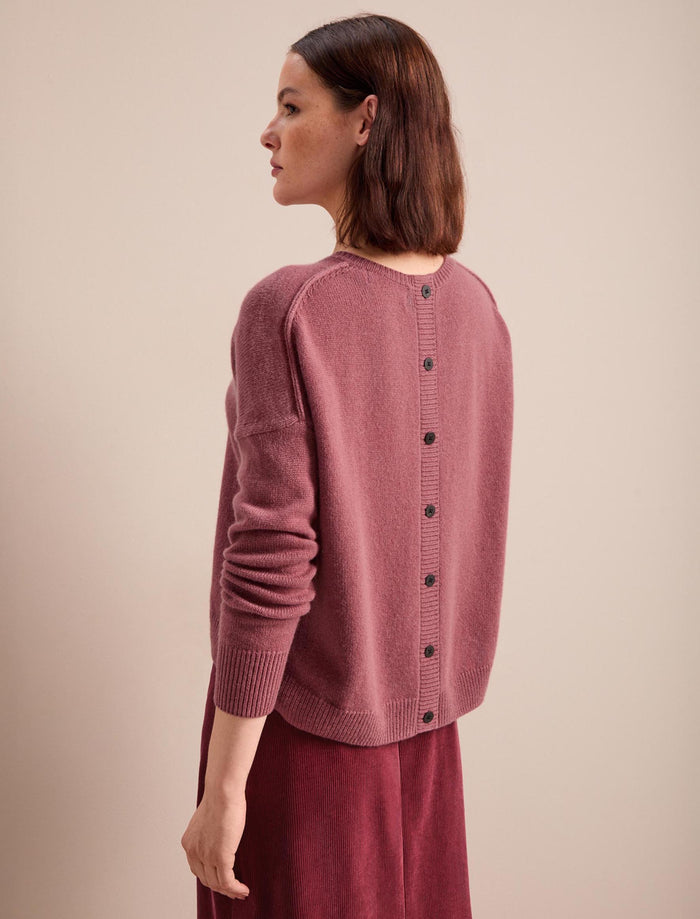 Cefinn Lainey Cashmere Jumper - Blush Knit
