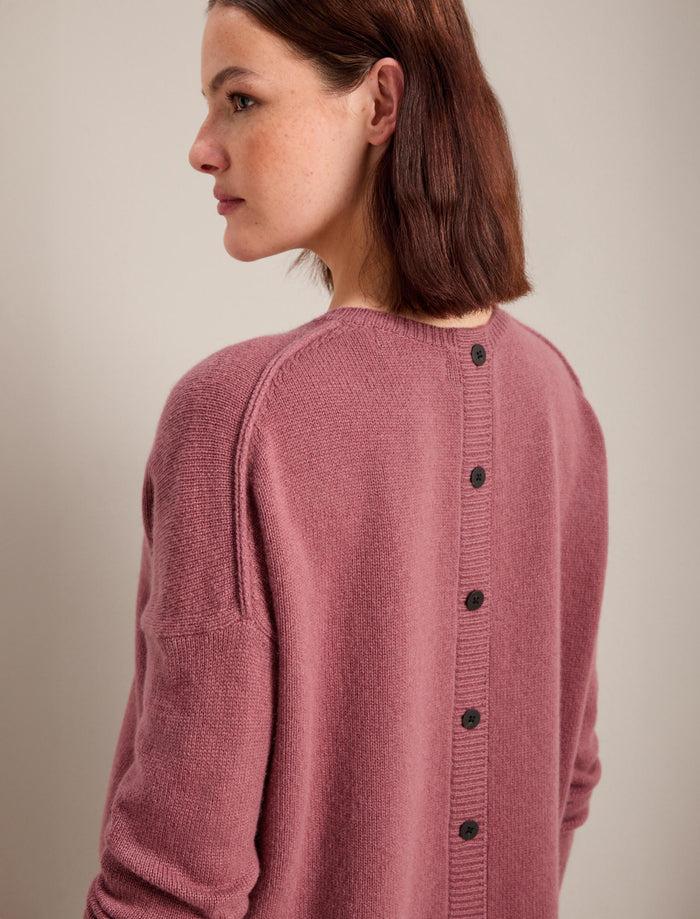 cefinn Lainey Cashmere Jumper - Blush Knit