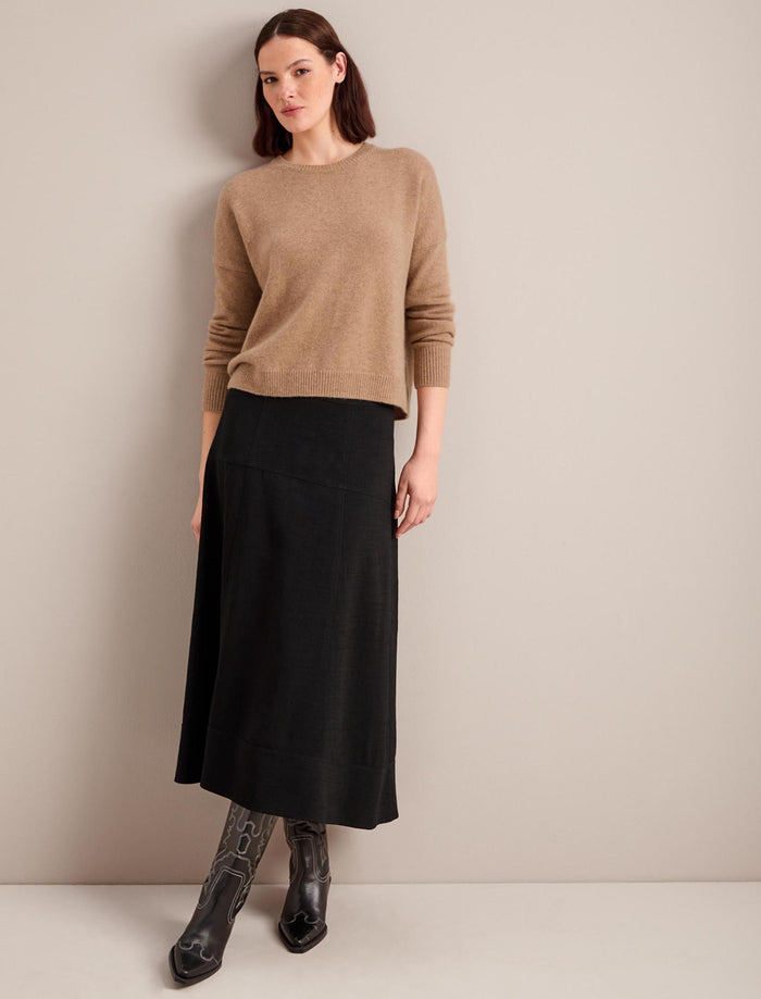 Cefinn Lainey Cashmere Jumper - Camel Knit