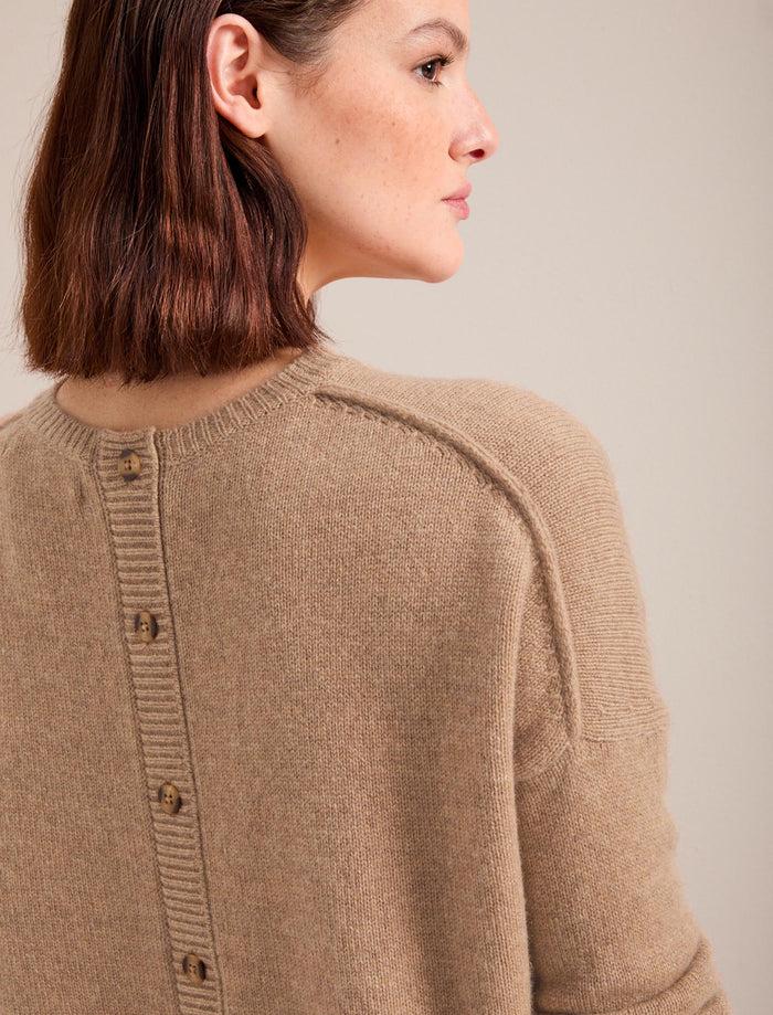 cefinn Lainey Cashmere Jumper - Camel Knit