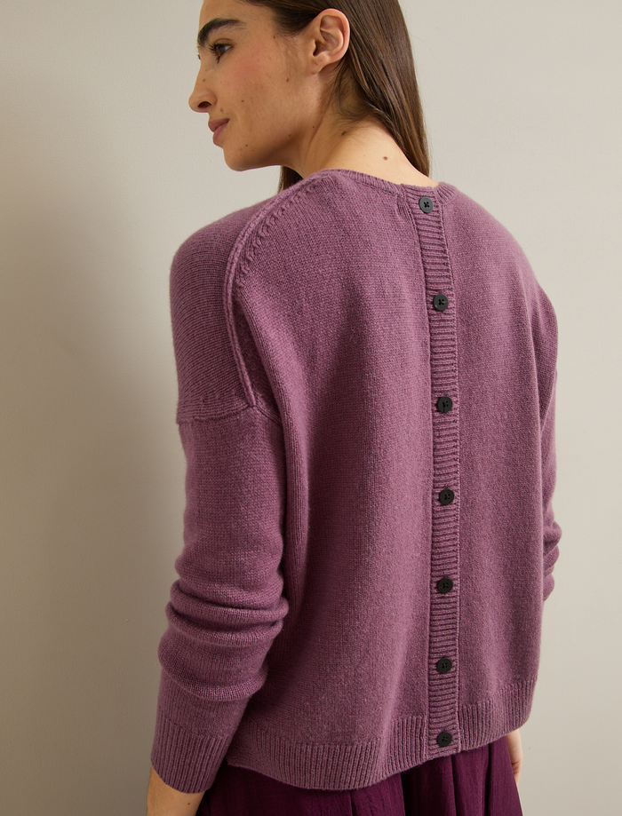 Cefinn Lainey Cashmere Jumper - Lavender Knit