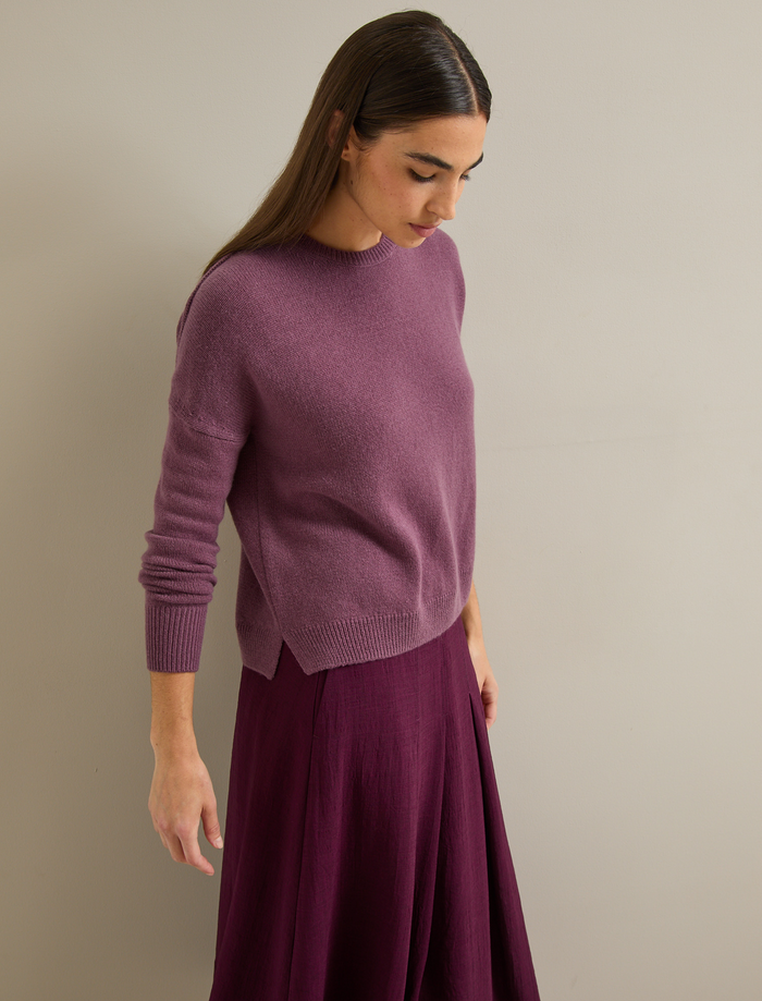 Cefinn Lainey Cashmere Jumper - Lavender Knit