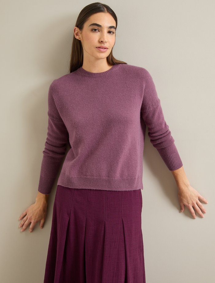 cefinn Lainey Cashmere Jumper - Lavender Knit