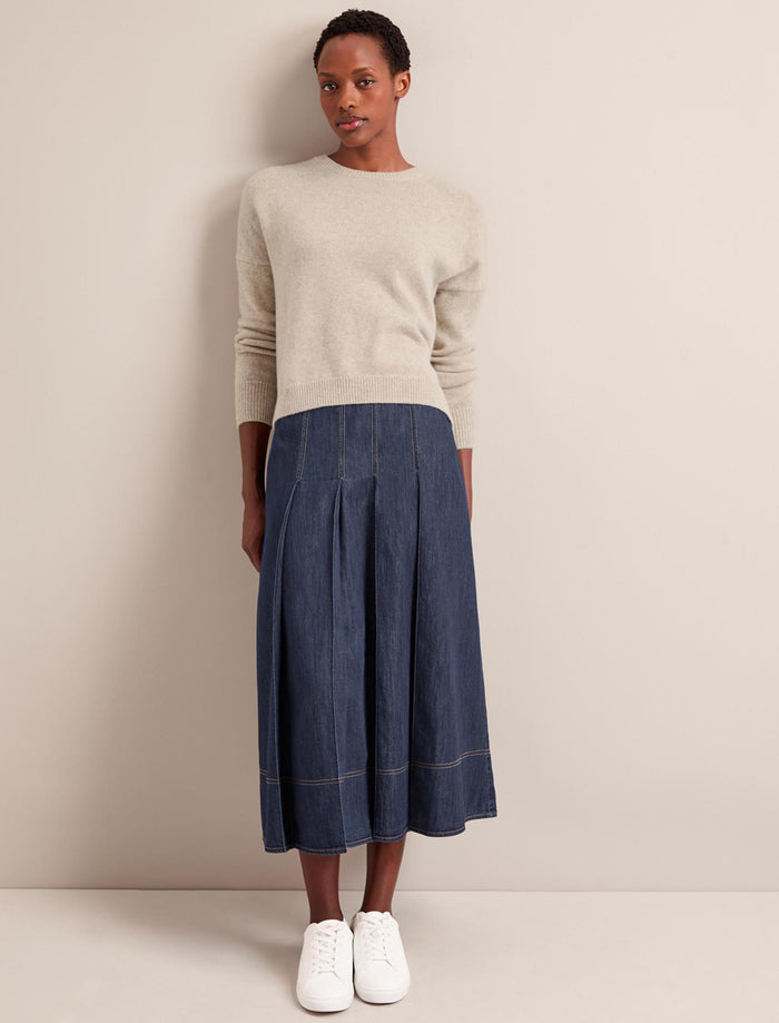 Cefinn Lainey Cashmere Jumper - Sand Knit