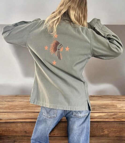 cefinn Lotta Maxi Skirt - Burgundy Heart Geo Print Skirt