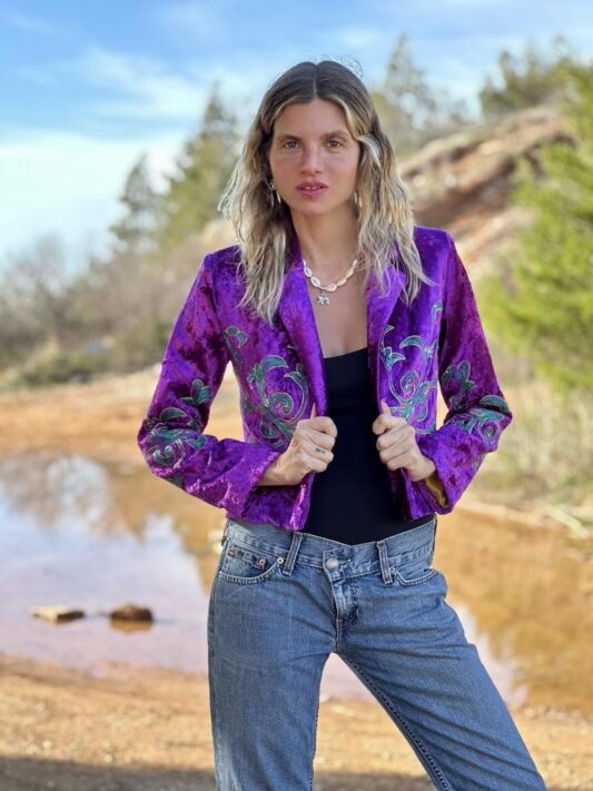 cefinn Sophia Techni Voile Pleated Maxi Skirt - Black Skirt