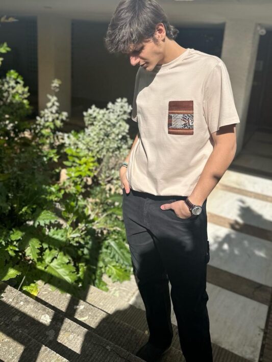 celia dragouni Beige Peruvian Match