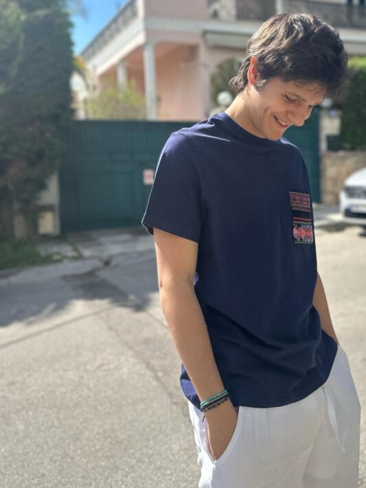 Celia Dragouni Blue Peruvian Match