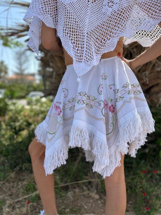 celia dragouni Perlia Skirt