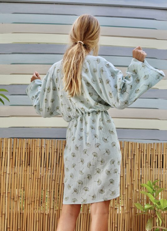 Celia Dragouni The Dandelion Kimono Dress