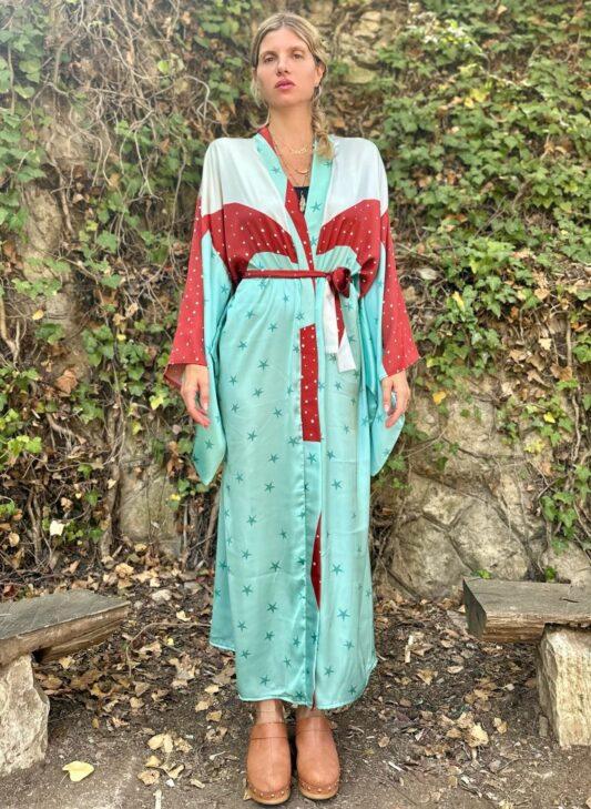 Celia Dragouni The Eagle Spirit Kimono