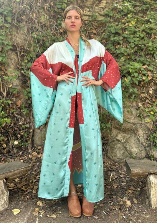 celia dragouni The Eagle Spirit kimono