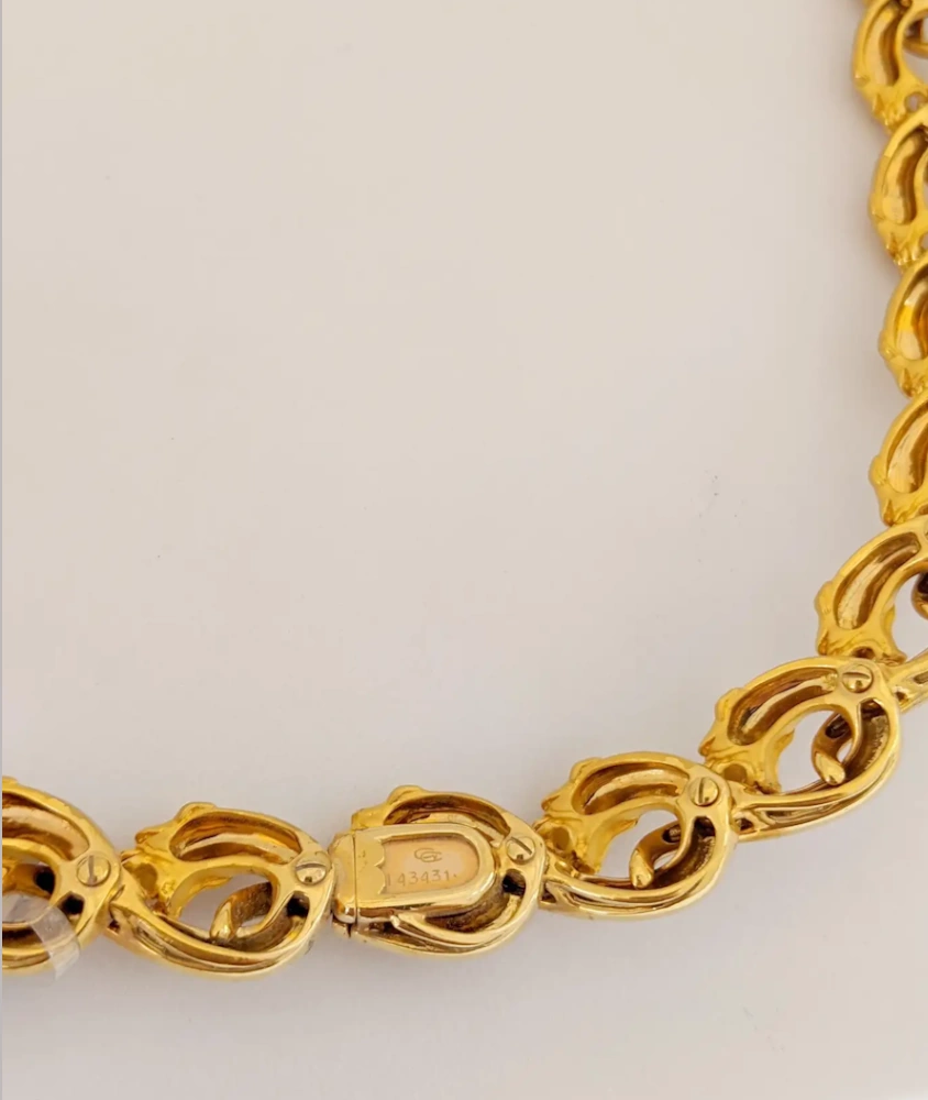 Cellini Carrera Y Carrera Panther Necklace With Diamonds