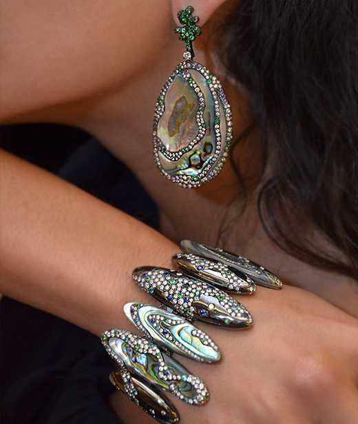 cellini Abalone Shell Bracelet