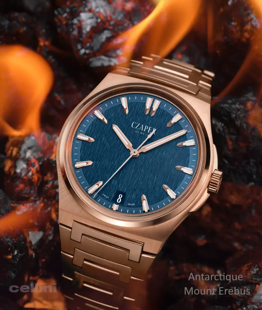 Cellini Antarctique Mount Erebus -Deep Blue