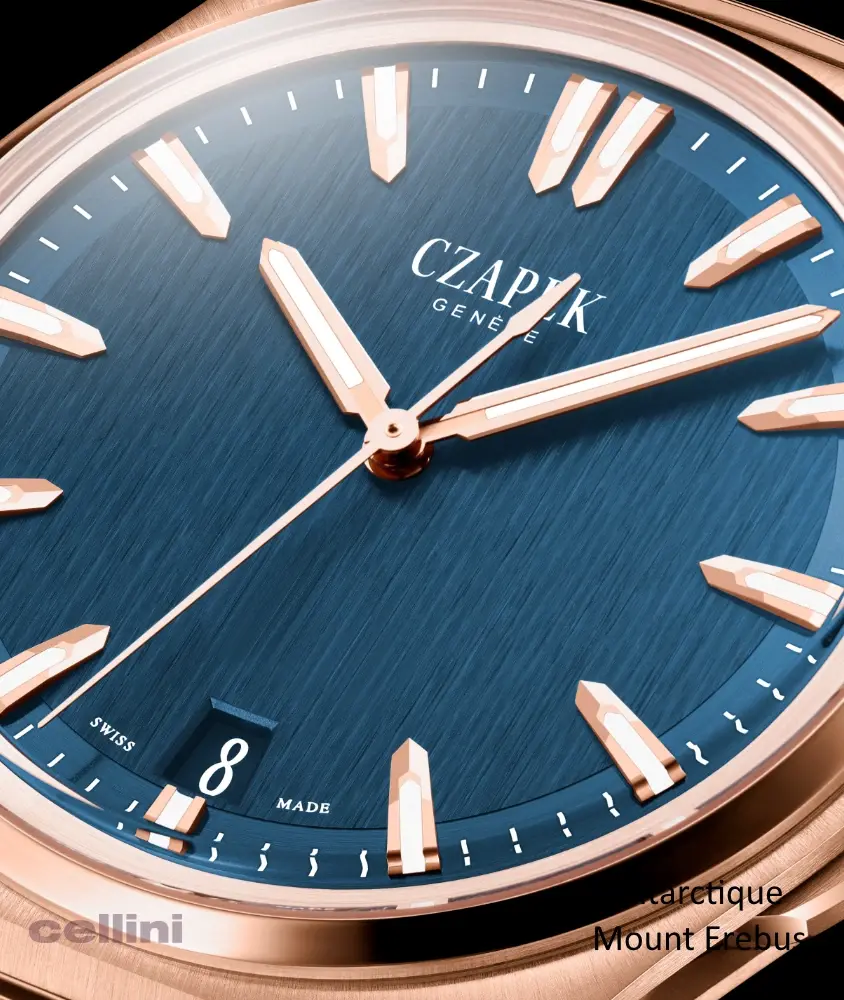 cellini Antarctique Mount Erebus -Deep Blue