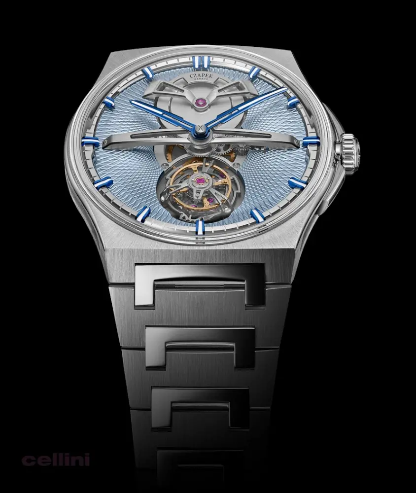 Cellini Antarctique Tourbillon Glacier Blue