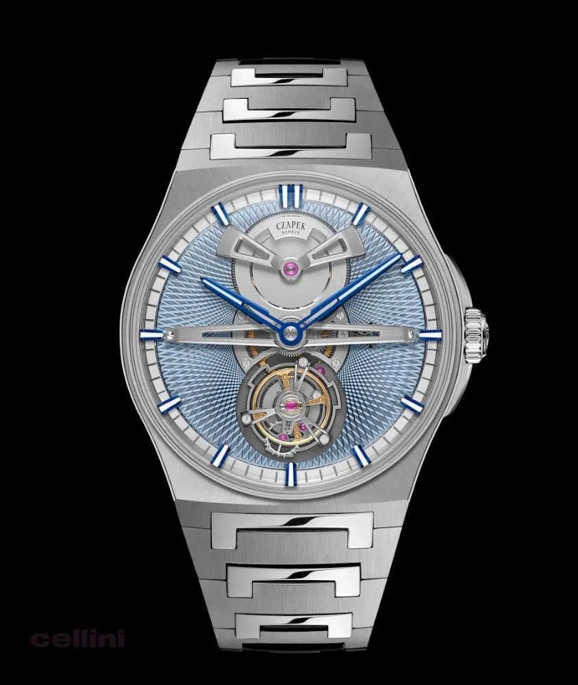 Cellini Antarctique Tourbillon Glacier Blue