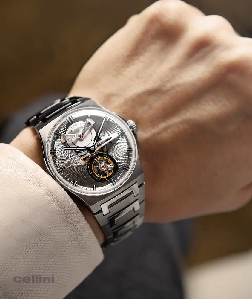 Cellini Antarctique Tourbillon Secret Alloy
