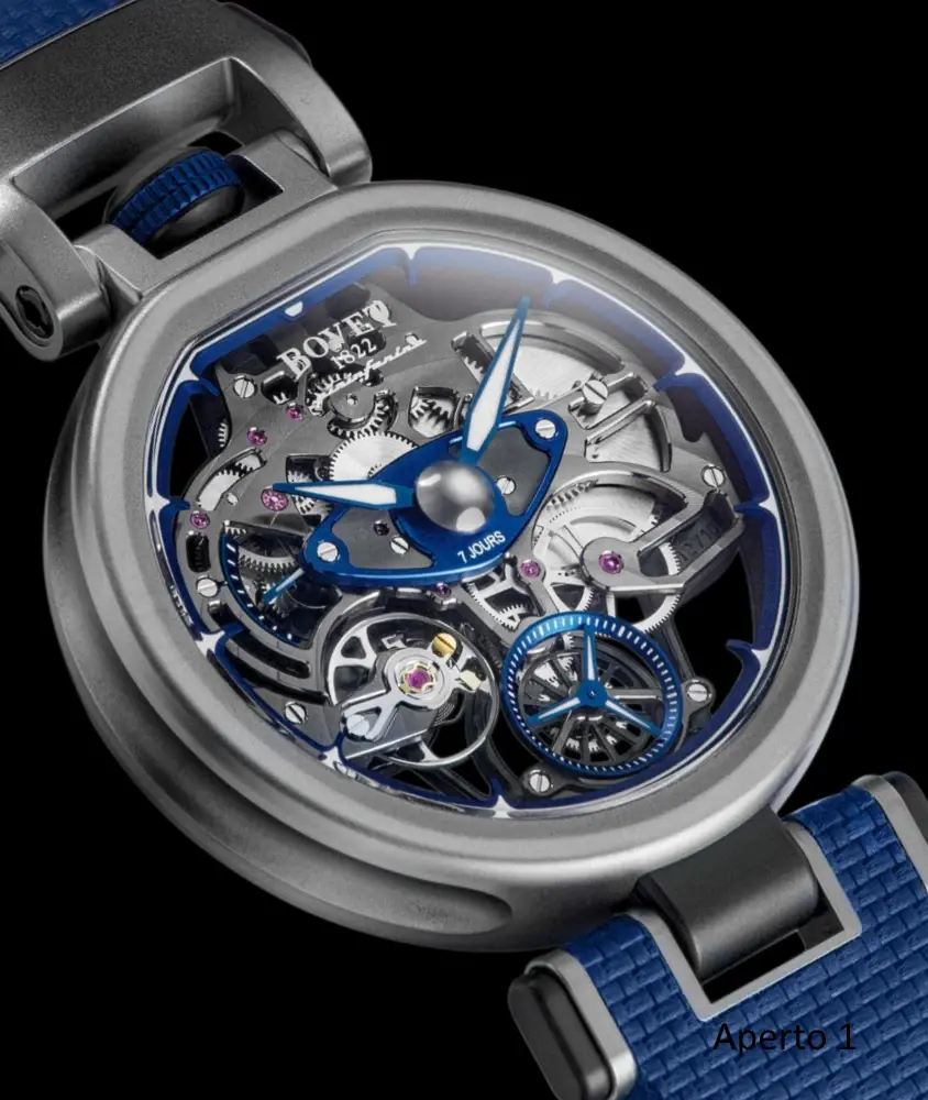 cellini Aperto 1 Blue dial