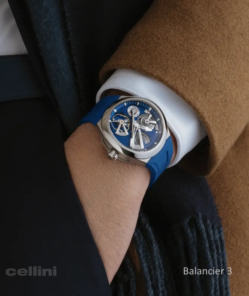Cellini Balancier 3 Blue