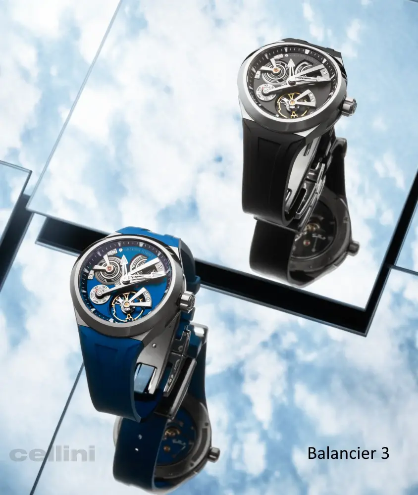 Cellini Balancier 3 Blue