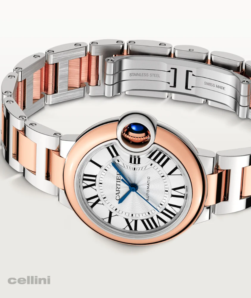 Cellini Ballon Bleu Diamond (33mm) Rose Gold