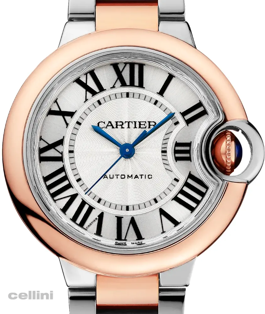 cellini Ballon Bleu Diamond (33mm) Rose Gold
