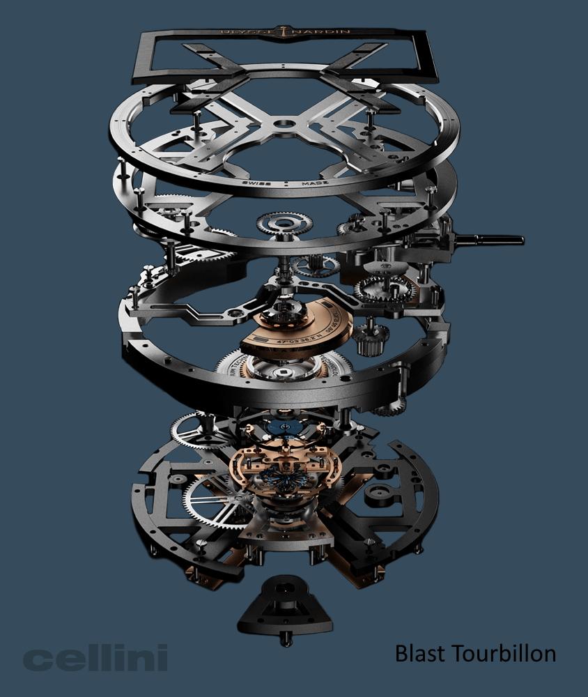 Cellini Blast Tourbillon Rose Gold