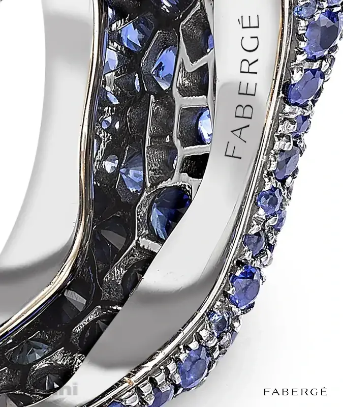 Cellini Blue Sapphire Grande Ring