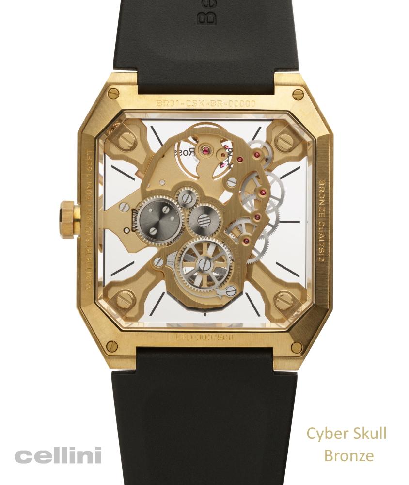 Cellini BR 01 Cyber Skull Bronze