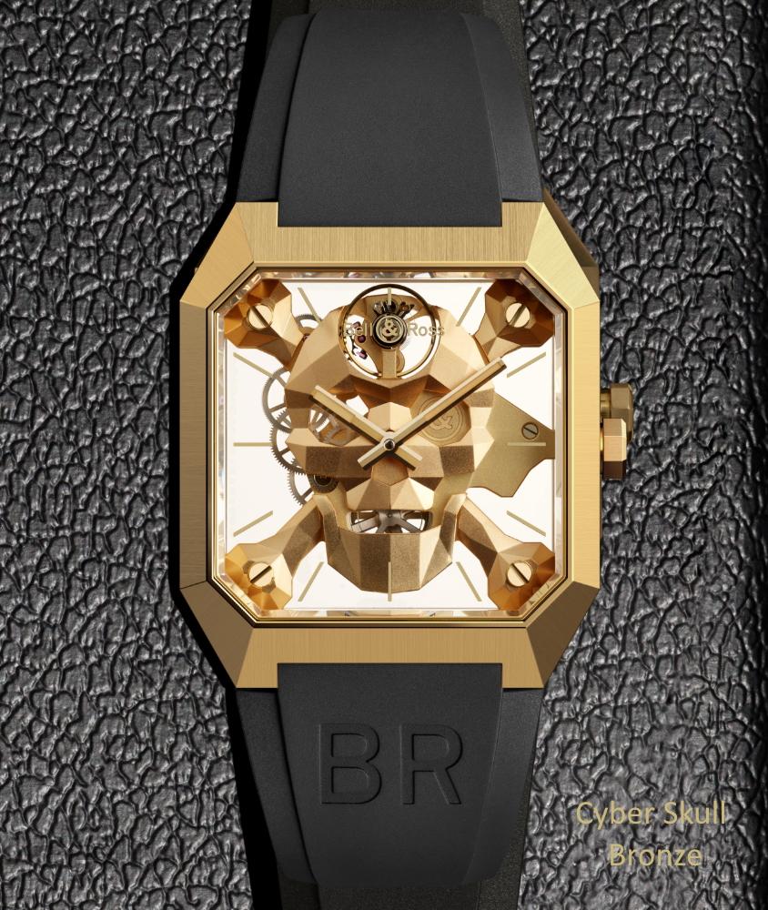 Cellini BR 01 Cyber Skull Bronze