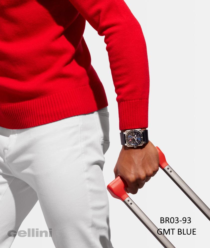 Cellini BR 03-93 GMT Blue