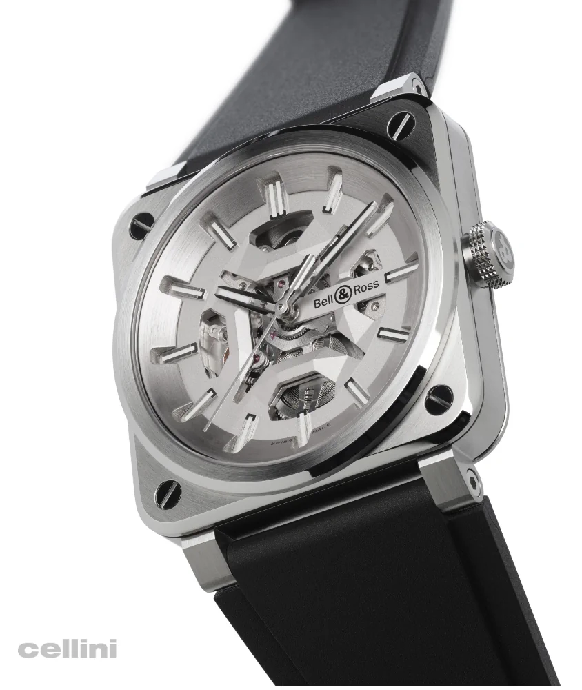 Cellini BR 03 Skeleton Grey Steel – 41mm Auto Steel