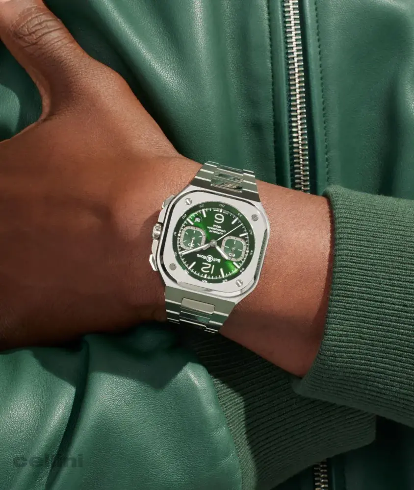 Cellini BR 05 Chrono Green Steel
