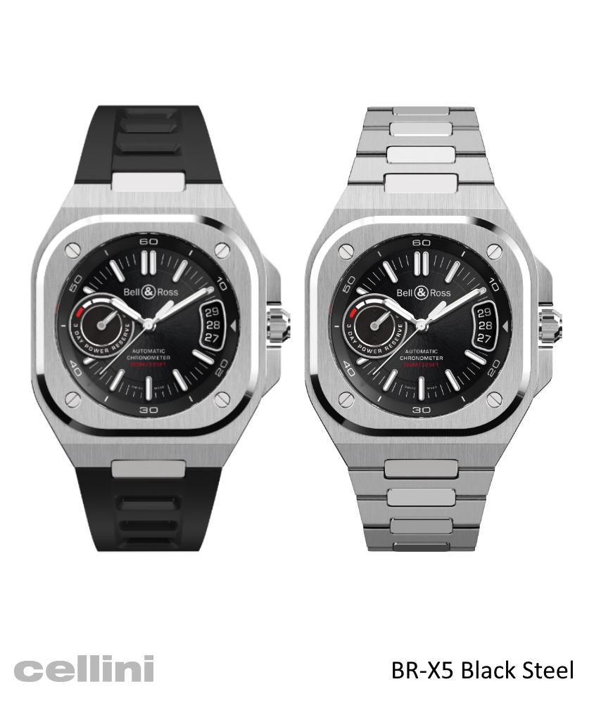Cellini BR-X5 Black Steel