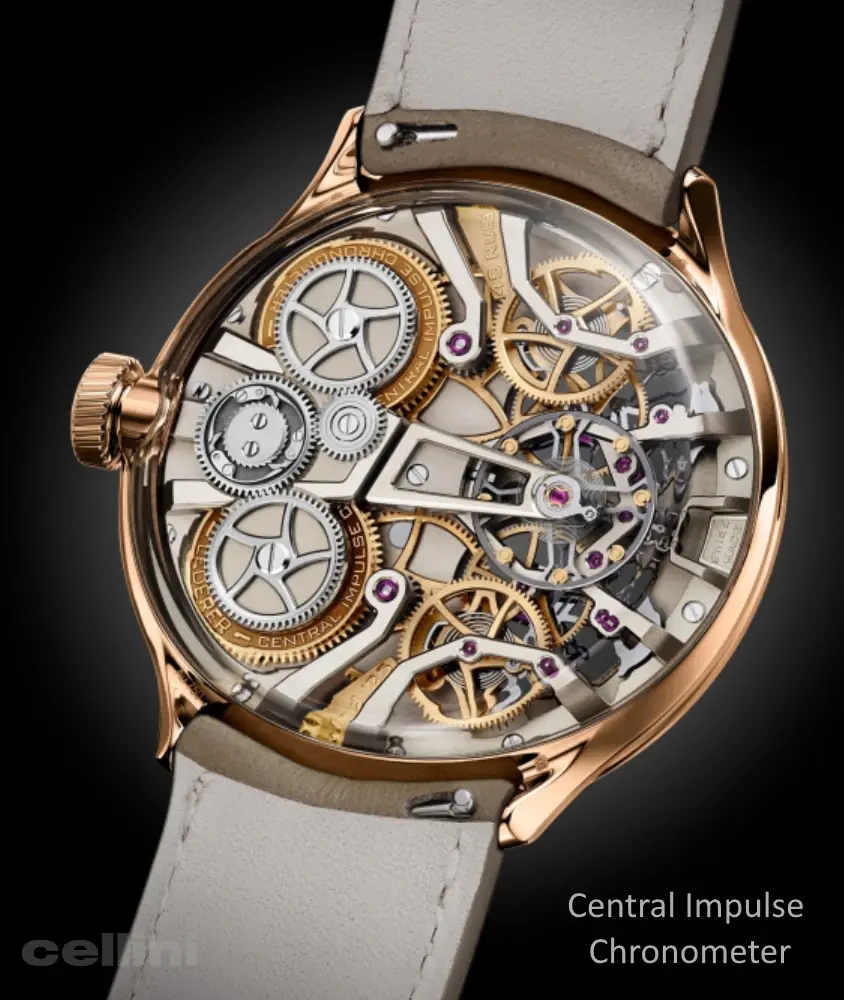 Cellini Central Impulse Chronometer – Black Rhodium