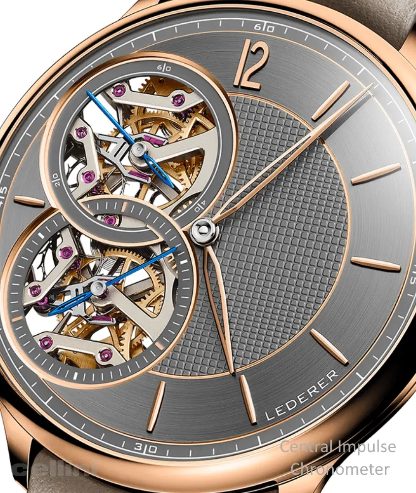 cellini Central Impulse Chronometer – Black Rhodium