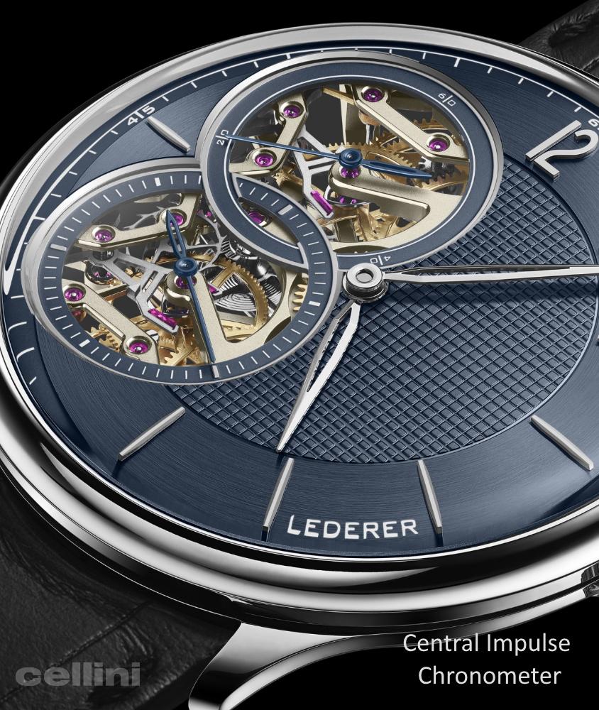 cellini Central Impulse Chronometer – Deep Blue